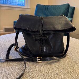 Dooney & Bourke Black Leather Crossbody Bag